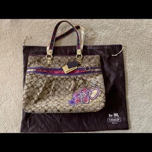 Coach Purse - Poppy Collection